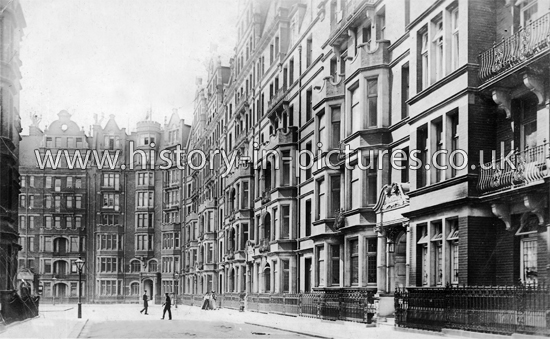 Iverna Court, Kensington, London. c.1905.